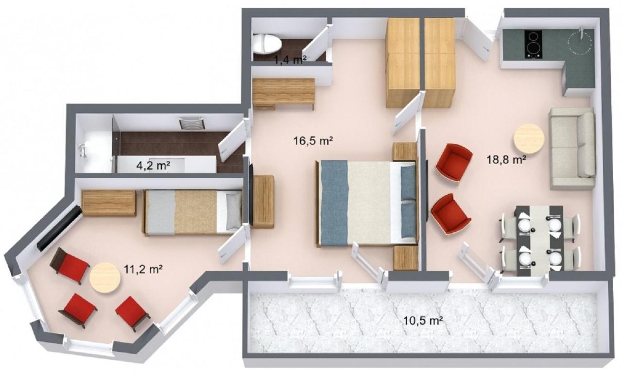 קירשברג אין טירול Appartementhaus Seehof מראה חיצוני תמונה